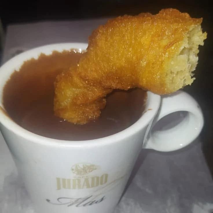 Café con leche artesanal